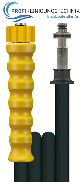 Handverschraubung : HV Stecknippel  M22 :∅11 drehbar 250 bar